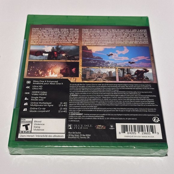 Citadel Forged With Fire Xbox One Factory Sealed - Picture 2 of 3